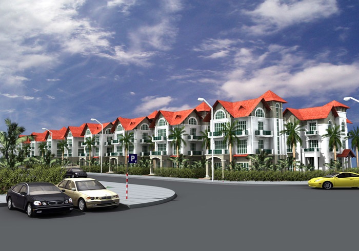 Hình ảnh khu biệt thự Tây Đô Villas Dương Nội
